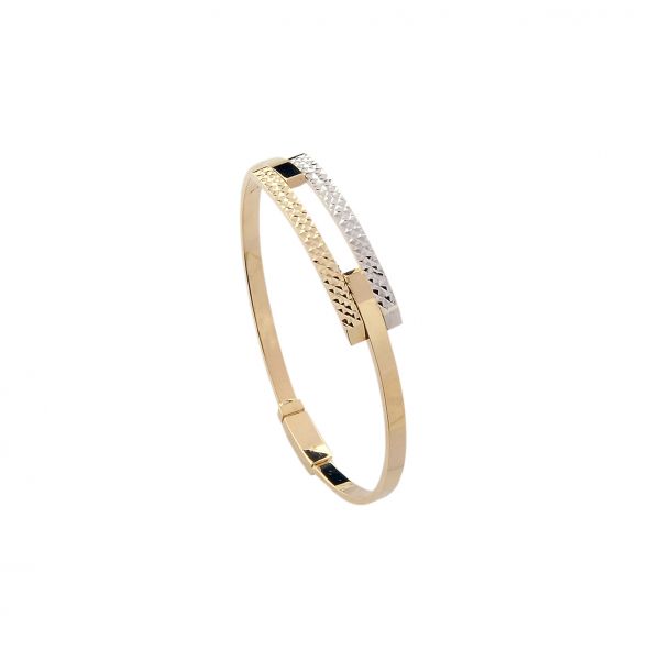 14 Ayar Altın Kelepçe Bilezik 14KLPC150 - Altınaşkı