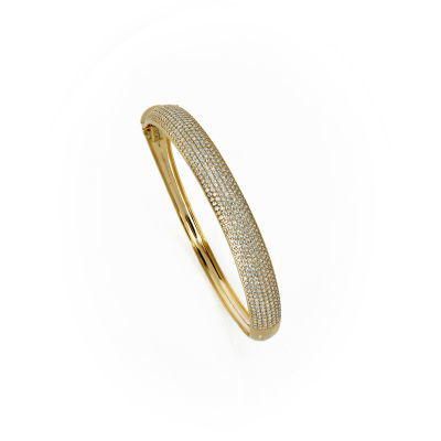 14 Ayar Altın Kelepçe Bilezik 14KLPC27 - Altınaşkı