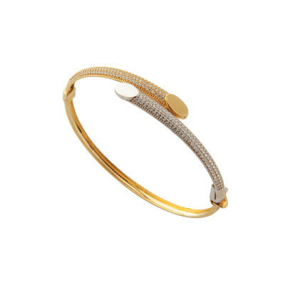 14 Ayar Altın Kelepçe Bilezik 14KLPC36 - Altınaşkı