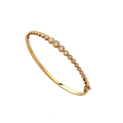 14 Ayar Altın Kelepçe Bilezik 14KLPC53 - Altınaşkı