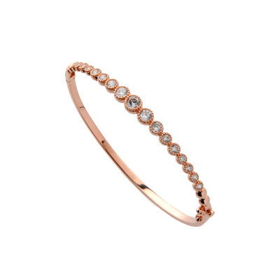 14 Ayar Altın Kelepçe Bilezik 14KLPC54 - Altınaşkı