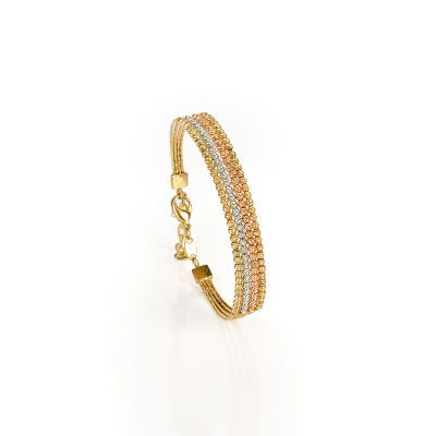 14 Ayar Altın Kelepçe Bilezik 14KLPC8 - Altınaşkı