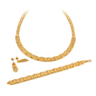 22 Ayar Altın Taşsız Düğün Takı Seti 22SET2 - Altınaşkı