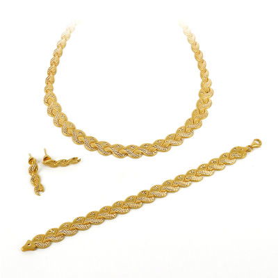 22 Ayar Altın Taşsız Düğün Takı Seti 22SET7 - Altınaşkı