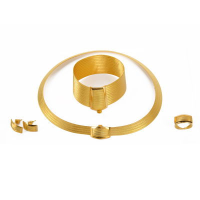 22 Ayar Altın Trabzon Hasırı Düğün Takı Seti 22SET8 - Altınaşkı