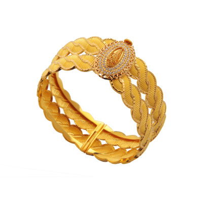 22 Ayar Altın Tuğralı Bilezik 22KLPC8 - Altınaşkı