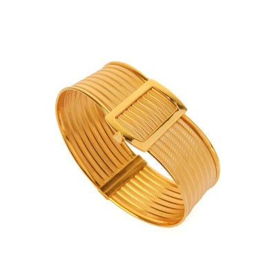 8 Ayar Altın Kelepçe Bilezik 8KLPC006 - Altınaşkı