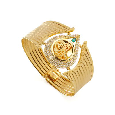 8 Ayar Altın Kelepçe Bilezik 8KLPC021 - Altınaşkı