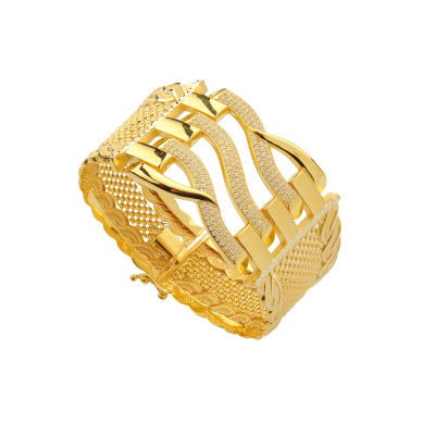 8 Ayar Altın Kelepçe Bilezik 8KLPC052 - Altınaşkı