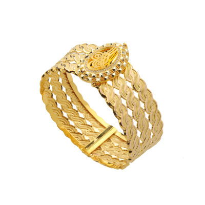 8 Ayar Altın Kelepçe Bilezik 8KLPC053 - Altınaşkı