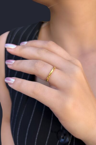 Ajda Altın Yüzük 14YZ4555 - Altınaşkı