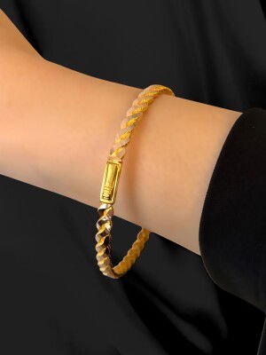 Ajda Burma Altın Bilezik 8KLPC146 - 3