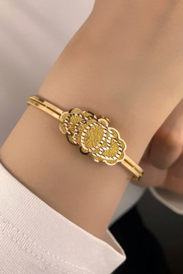 Ajda Erzurum Tokalı Altın Bilezik 8KLP151 - 2