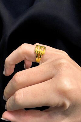 Ajda Kaburga Altın Yüzük 8YZK569 - 2