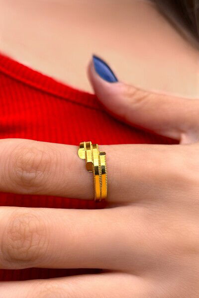 Ajda Taşsız Altın Yüzük 8YZK564 - Altınaşkı