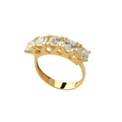 Altın Beştaş Yüzük 14YZ725 - Altınaşkı