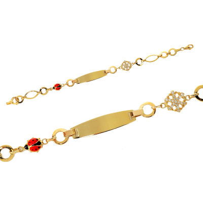 Altın Çocuk Bilekliği 14CKNY10 - Altınaşkı