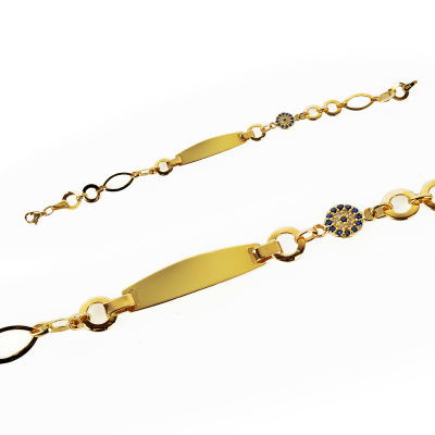 Altın Çocuk Bilekliği 14CKNY14 - Altınaşkı