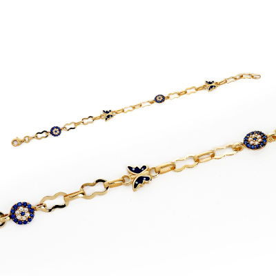 Altın Çocuk Bilekliği 14CKNY18 - Altınaşkı