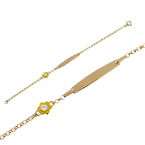 Altın Çocuk Bilekliği 14CKNY228 - Altınaşkı