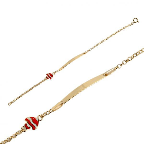 Altın Çocuk Bilekliği 14CKNY229 - Altınaşkı