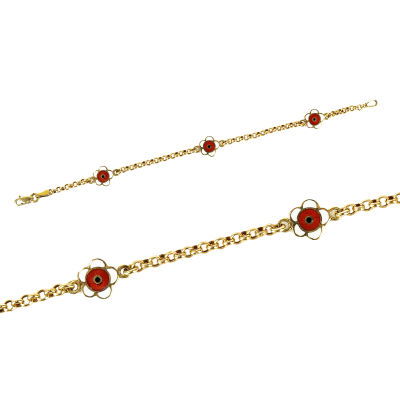 Altın Çocuk Bilekliği 14CKNY24 - Altınaşkı