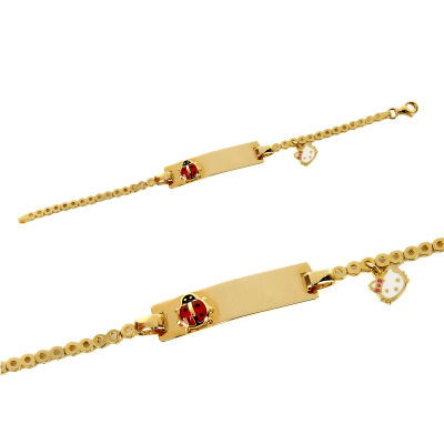 Altın Çocuk Bilekliği 14CKNY5 - Altınaşkı