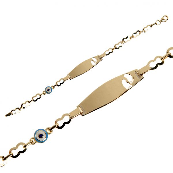 Altın Çocuk Künyesi 14CKNY226 - Altınaşkı