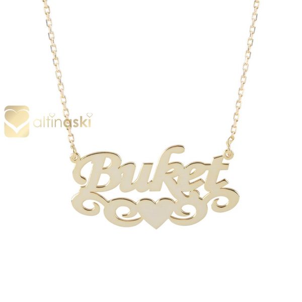 Altın İsimli Kolye FYA109 - Altınaşkı