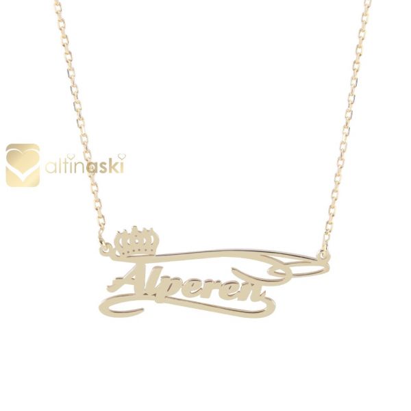 Altın İsimli Kolye FYA111 - Altınaşkı