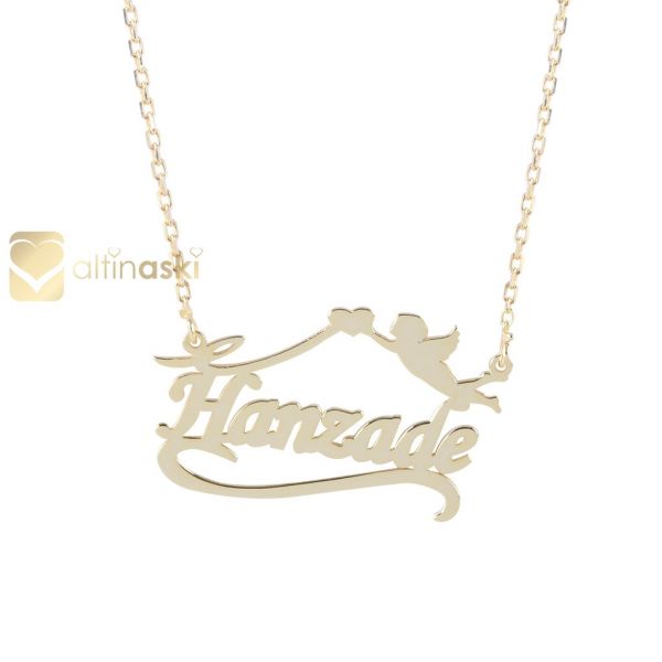 Altın İsimli Kolye FYA113 - Altınaşkı