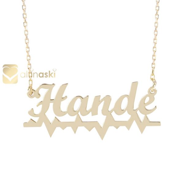 Altın İsimli Kolye FYA114 - Altınaşkı