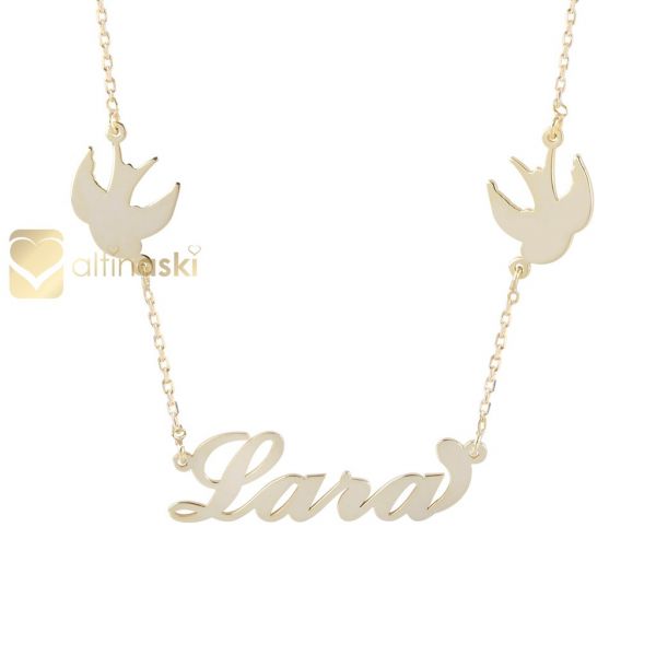 Altın İsimli Kolye FYA121 - Altınaşkı