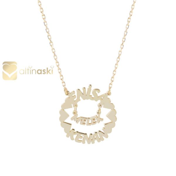 Altın İsimli Kolye FYA141 - Altınaşkı