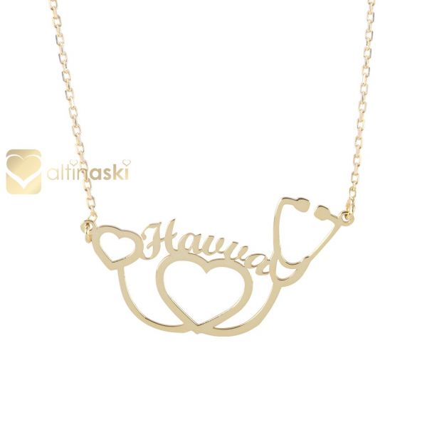 Altın İsimli Kolye FYA143 - Altınaşkı