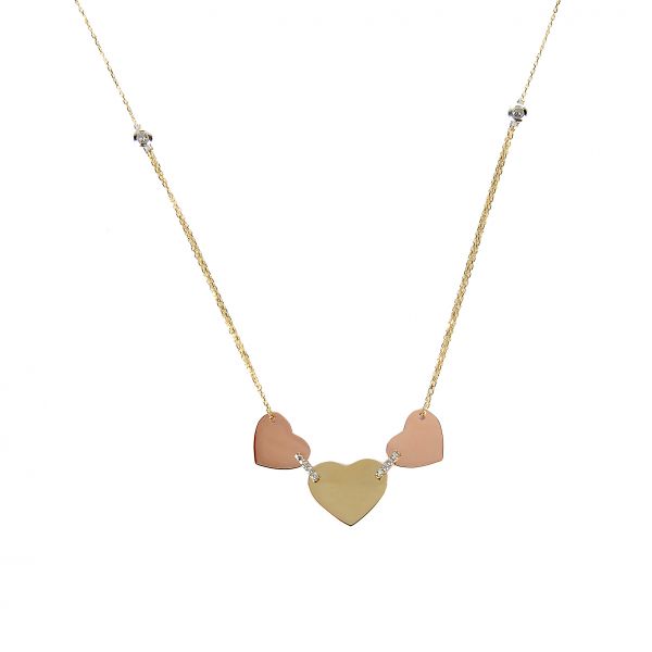 Kalpli Altın Kolye 14KLY1343 - Altınaşkı