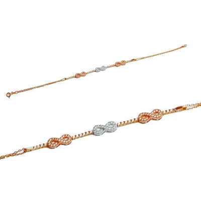 Altın Sonsuzluk Bileklik 14KNY192 - Altınaşkı