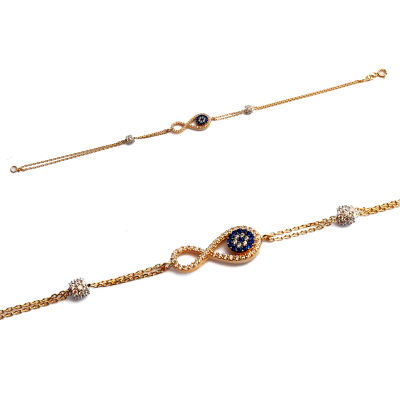 Altın Sonsuzluk Bileklik 14KNY194 - Altınaşkı