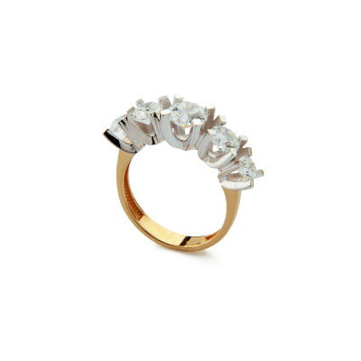 Altın Swarovski Beştaş Yüzük 14YZ1085 - Altınaşkı