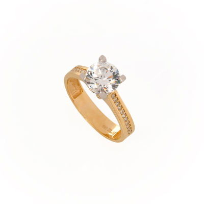 Altın Tektaş Yüzük 14YZ11 - Altınaşkı