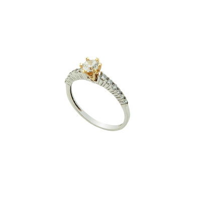 Altın Tektaş Yüzük 14YZ156 - Altınaşkı