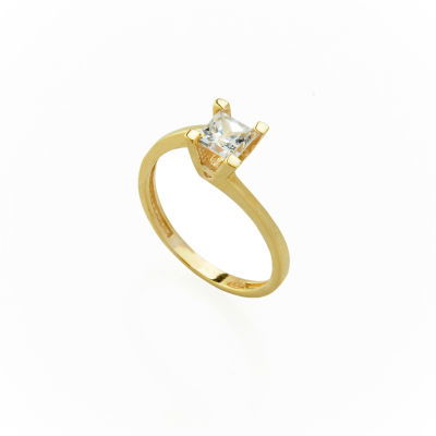 Altın Tektaş Yüzük 14YZ171 - Altınaşkı