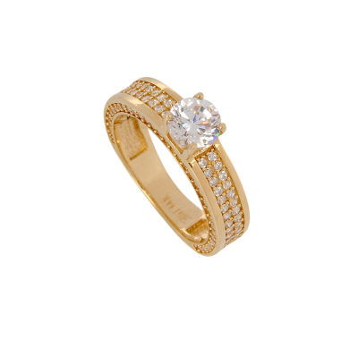 Altın Tektaş Yüzük 14YZ19 - Altınaşkı