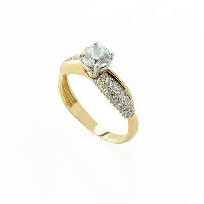 Altın Tektaş Yüzük 14YZ210 - Altınaşkı