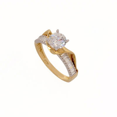 Altın Tektaş Yüzük 14YZ26 - Altınaşkı