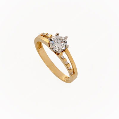 Altın Tektaş Yüzük 14YZ33 - Altınaşkı