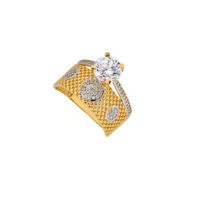 Altın Tektaşlı Alyans 14YZ69 - Altınaşkı