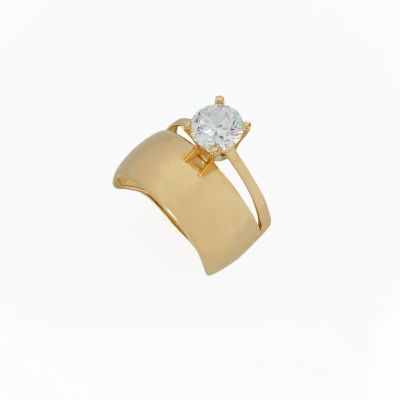 Altın Tektaşlı Alyans Yüzük 14YZ79 - Altınaşkı