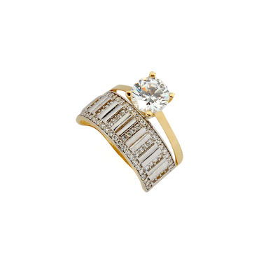 Altın Tektaşlı Yüzük 14YZ53 - Altınaşkı