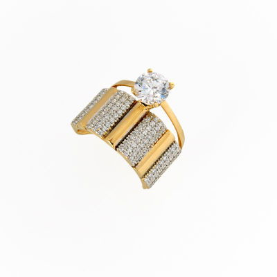 Altın Tektaşlı Yüzük 14YZ67 - Altınaşkı